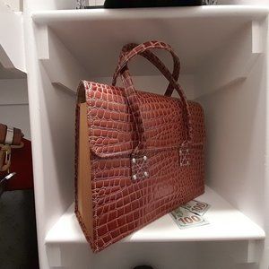 Mens Luxury Premium Acordian Style File Organizer Bag